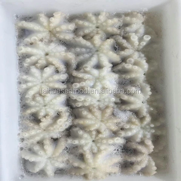 Замороженный кипяченый короткий ногой осьминог в форме цветка