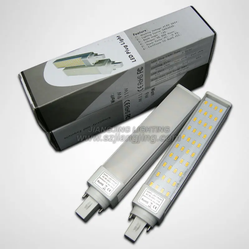 низкая цена g24 пдк 64 поверхностного 5050 11w светодиодный светильник