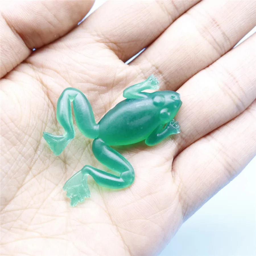 В виде мягкой лягушки для доставки прикорма и оснастки (4 см), 3g, с функцией luresoft приманка лягушка черной рыбы гром лягушка приманки оптовая продажа