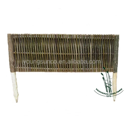 
willow garden edging border 