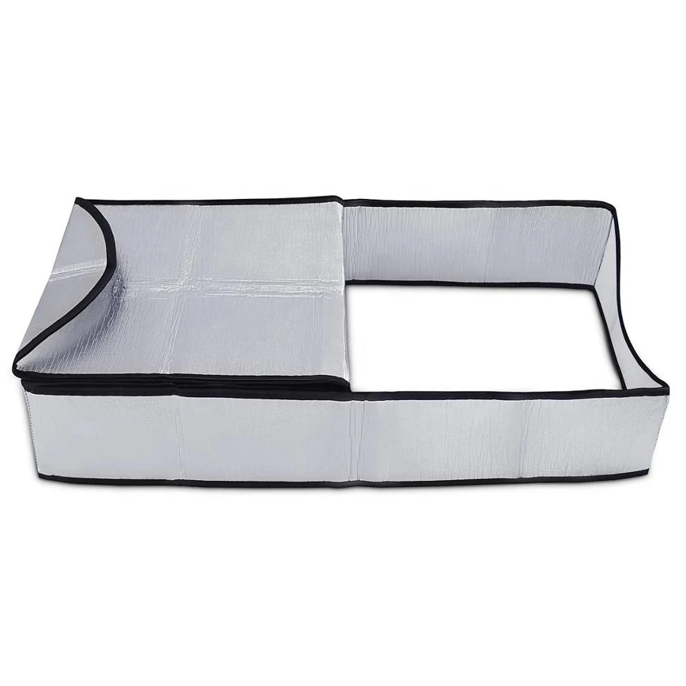 Silver Reflective Foam Pull Down Stair Ladder Attic Access Cover