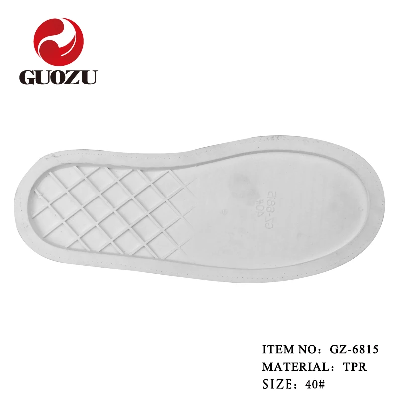 High quality cheap home slipper TPR sole men indoor slipper outsole