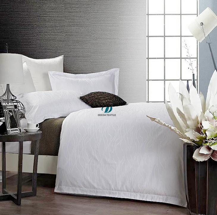 Фабрика Deeda 100% хлопок 300T жаккардовые Экономичные покрывала для