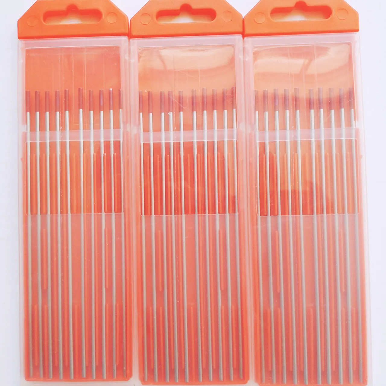 Tungsten Electrode WT20  For Tig Welder Welding Torches And Tig Welding Machines 2.4mm x 150mm 10-pack