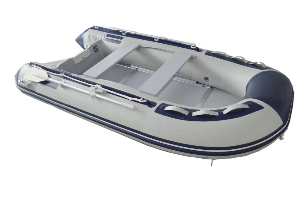 VIB floor PVC inflatable pontoon fishing boat for sale