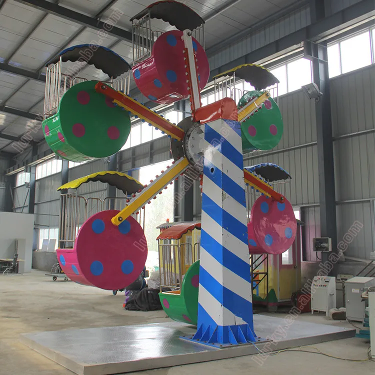 High Quality Fairground Equipment Small Ferris Wheel Rides Children Amusement Park Attraction for Sale