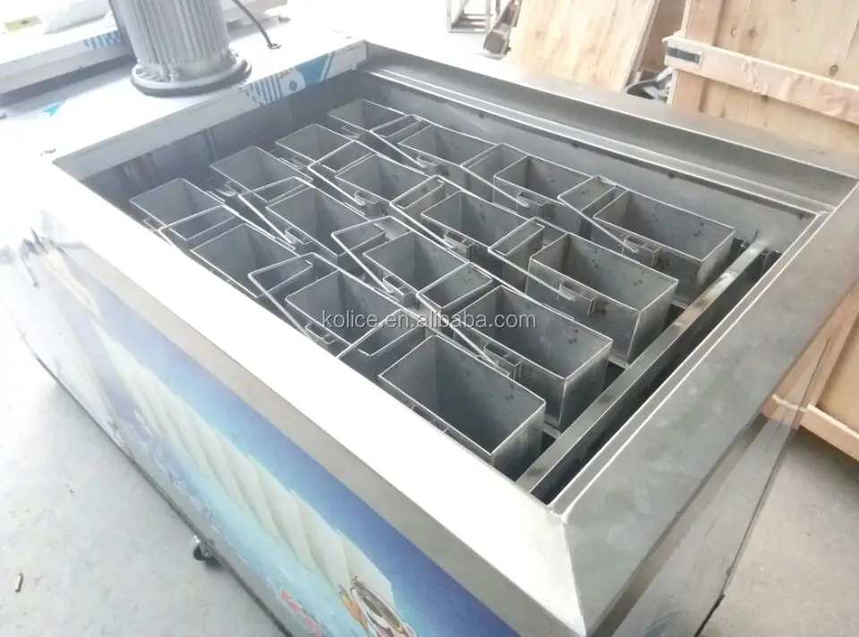 Kolice block ice making machine 500 kg per day,bullet ice tube 500 kg machine from thailand