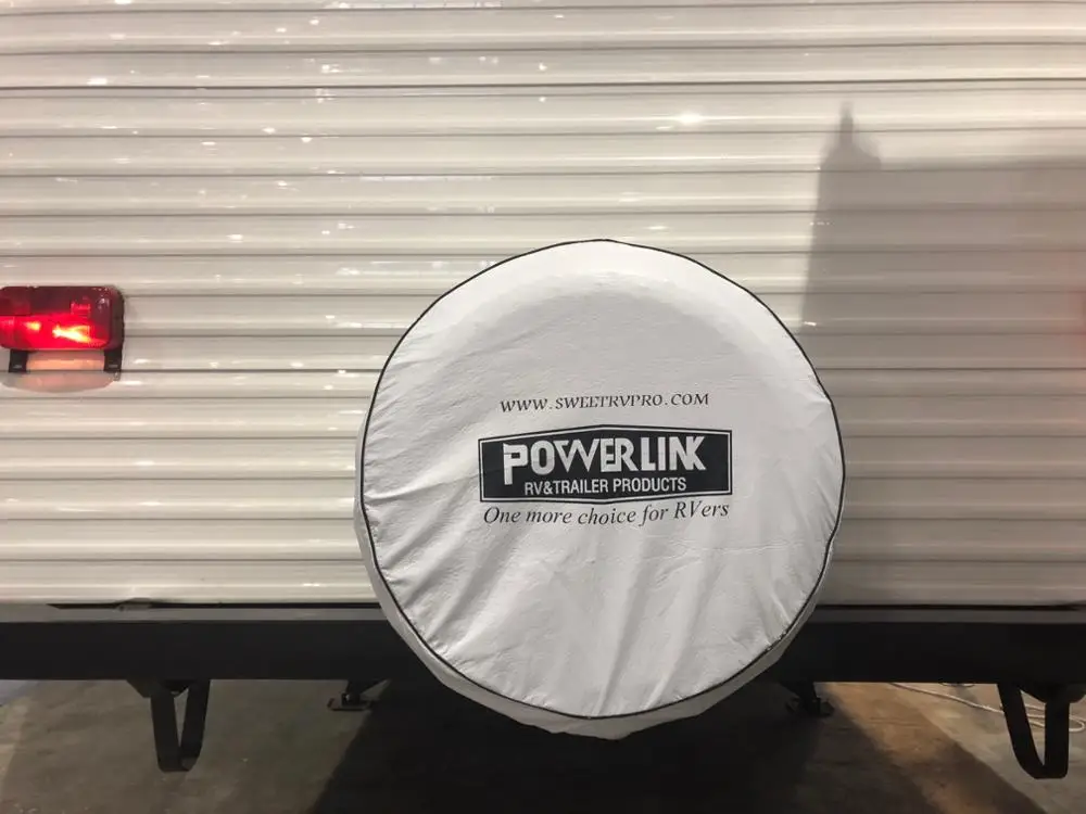 RV Spare Tire covers, PVC Leather WaterProof Dust proof Universal Spare Wheel Tire Cover