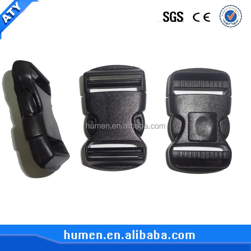 Factory Various size hot sales backpack luggage accessories custom high quality breakaway 2022 latest plastic bag release buckle