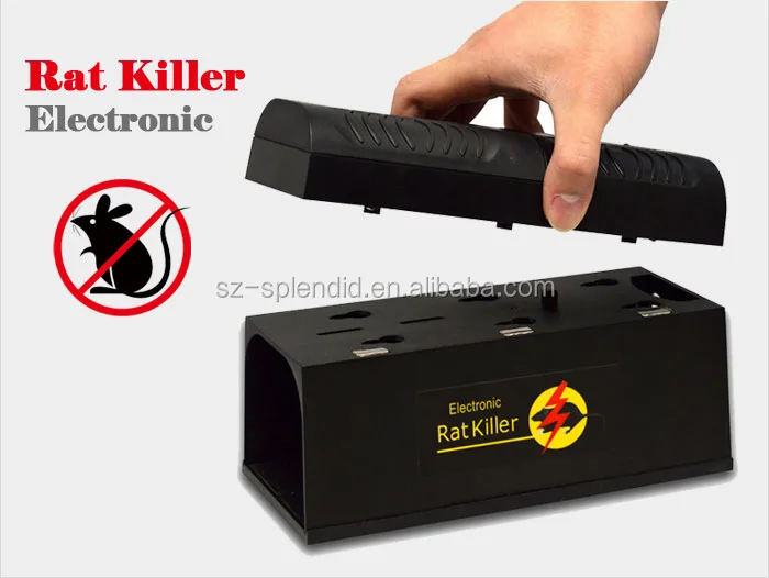 
Greathouse Electronic Trap Zapper Pest Control Humane Rat & Rodent Trap Powerful Electronic Mouse And Rodent Trap GH-190 