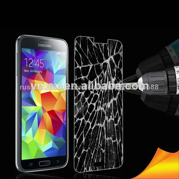 best quality japan asahi tempered glass screen film for samsung galaxy s5 color/odm service(glass shield)