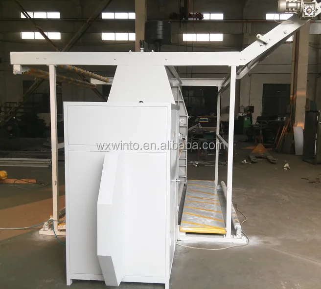 China two-for-one twisting machine for scarf fringe