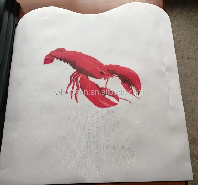 Custom Printed Disposable Adult Paper Bibs