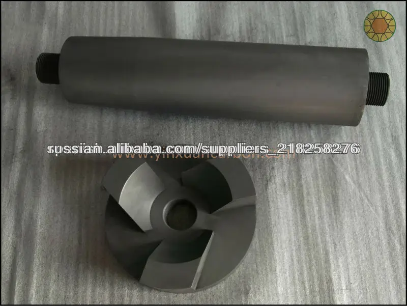 выплавка алюминия графит ротора и вала