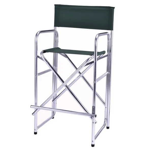 High quality  foldable camping chair aluminium folding lightweight camping director chair