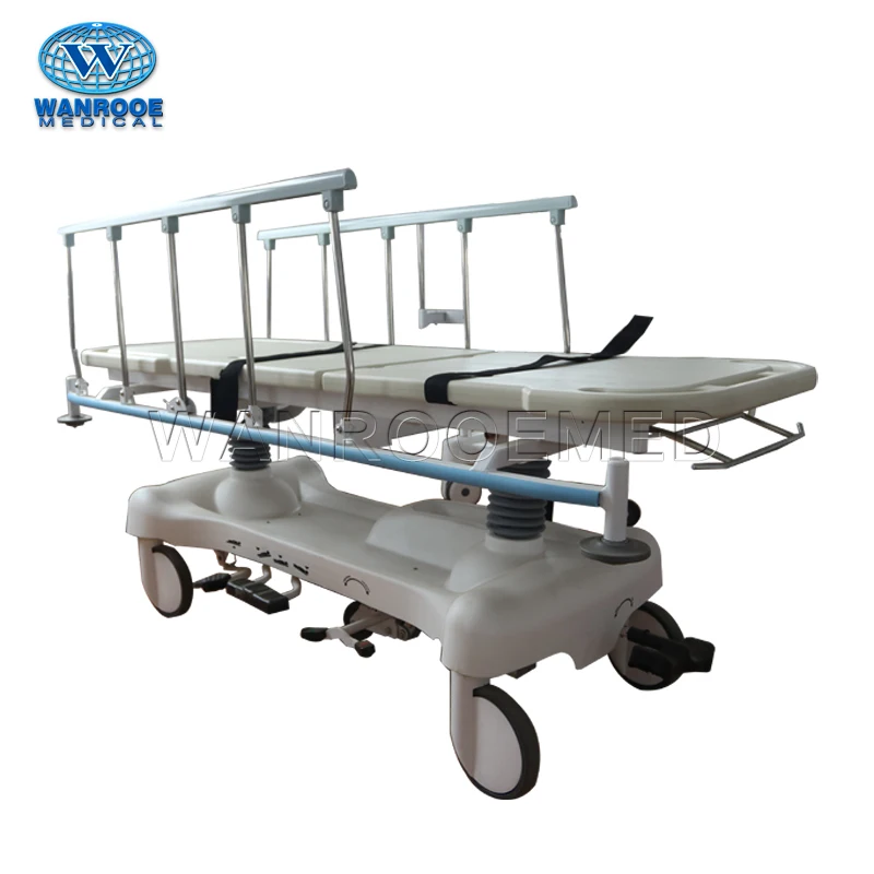 BD111BC Hospital Adjustable Hydraulic  Patient Transfer Cart Trolley Emergency Stretcher