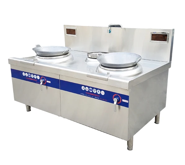 Induction Wok Cooker Commercial Stainless Steel Wok Induction Cooker Industrial Induction Cooker