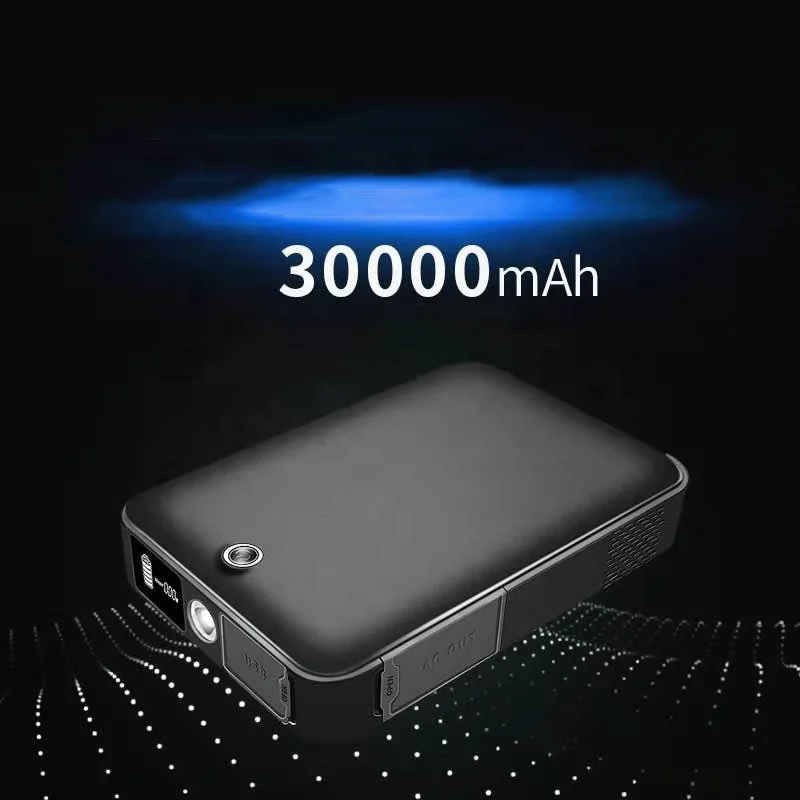 Energy Storage Battery Pack 30000Mah New Portable 220V Battery Power Supply Emergency Outdoor Power Station For Camping
