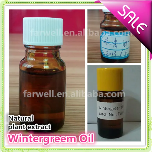 Верхнего качества Farwell горячей продажи 100% чистый натуральный грушанки масло используемое в отек и боль CAS 68917-75-9