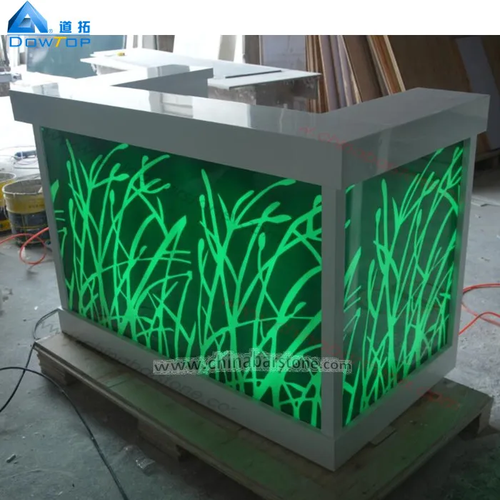 Customized Led displays dj equipment light mixer music mixer dj table stand booth