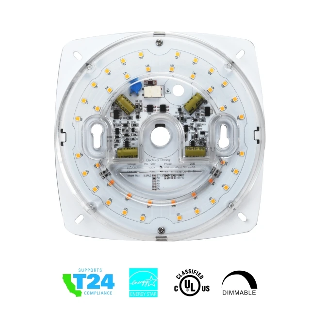 
5.5' 23w UL Energy Star Title 24 certificated flick free trica dimming round light engine retrofit ceiling light led module 