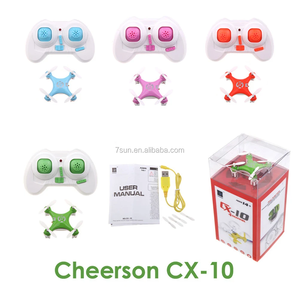 best gift mini nano drone cx10 quad cx-10 quadcopter rc mini drone for children or friends