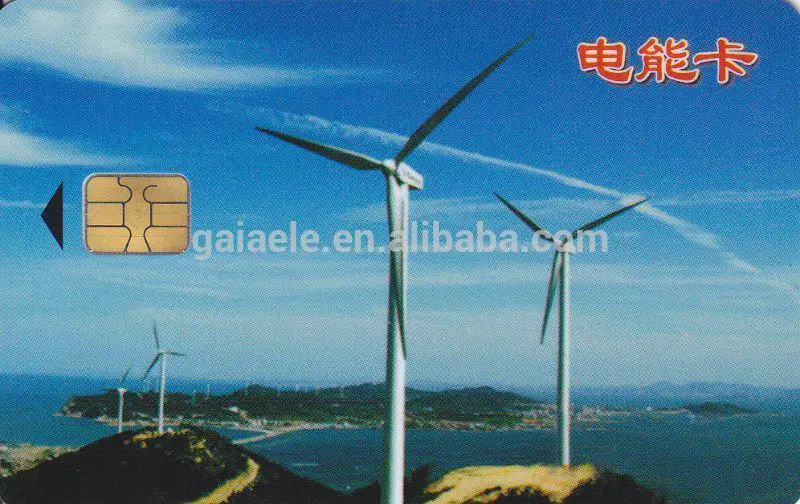 Однофазный электронный предоплаты метр с смарт IC карты