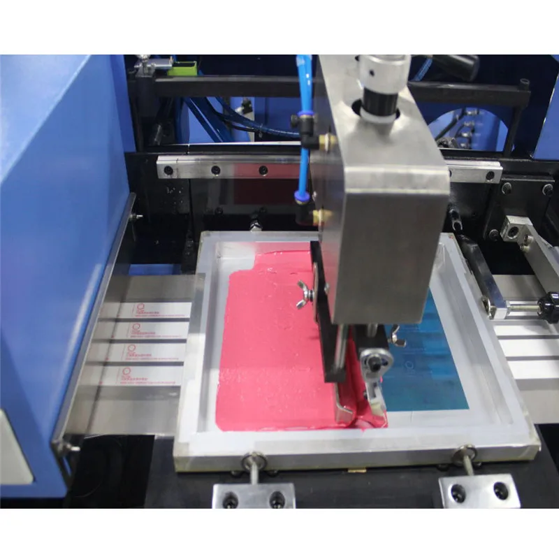 DOPSING Mini High Temperature automatic labels screen printing machine