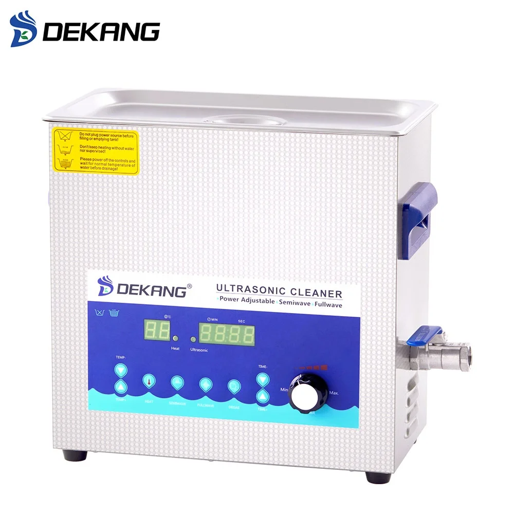 Best Dental  6.5L Ultrasonic Cleaner Disinfection of False Teeth Quick Cleaning