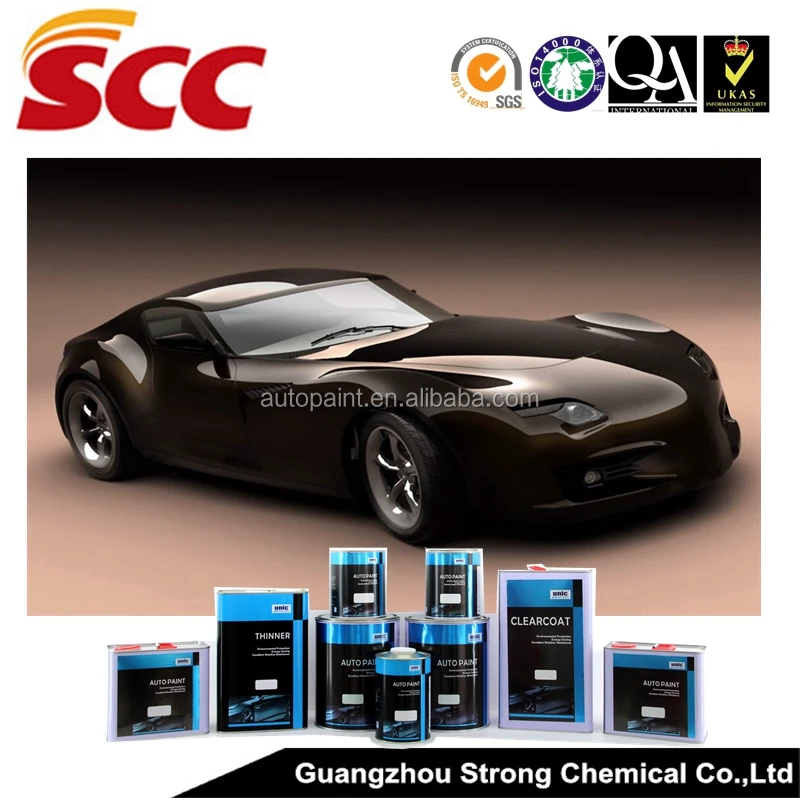 UNIC brand enamel paint 2K color base coat