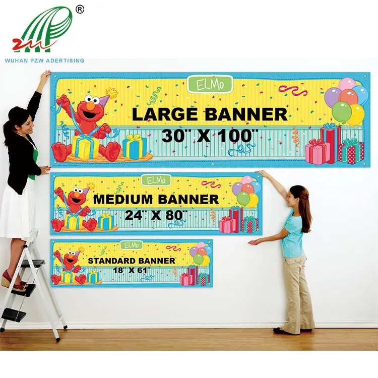 Custom Outdoor Vinyl  Large Format Banners With Grommets