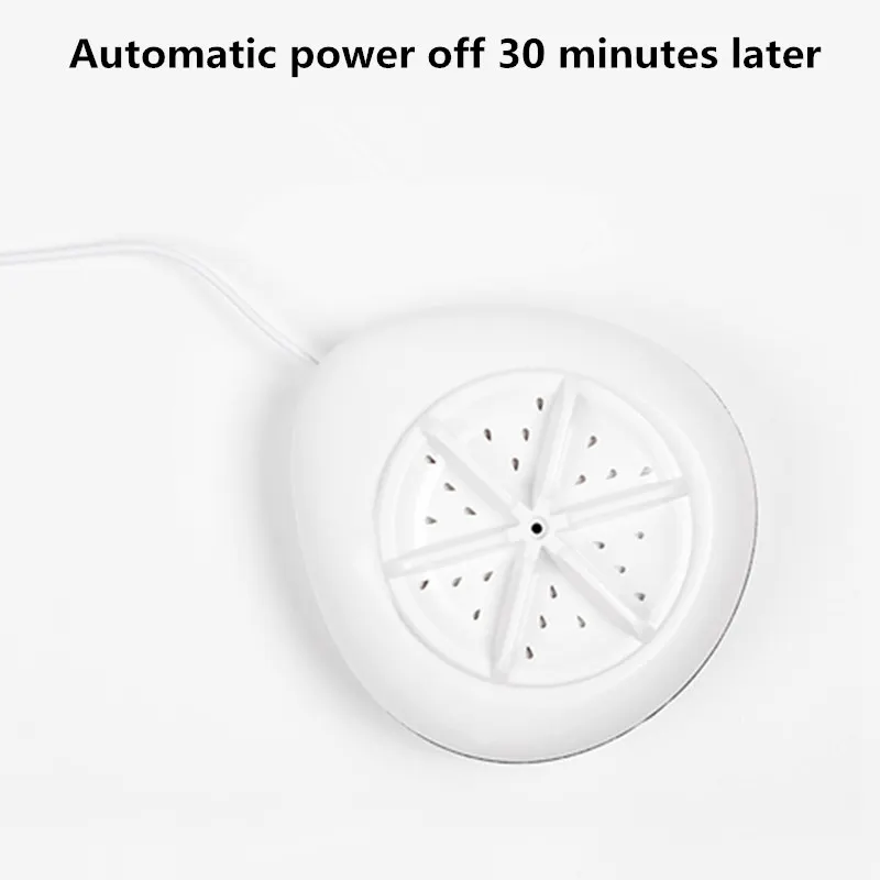 New hot selling product ultrasonic turbine cleaning machine mini clothes lazy portable washing machine