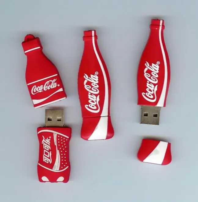 Cheap OEM silicone rubber cartoon character shape pvc usb flash drive