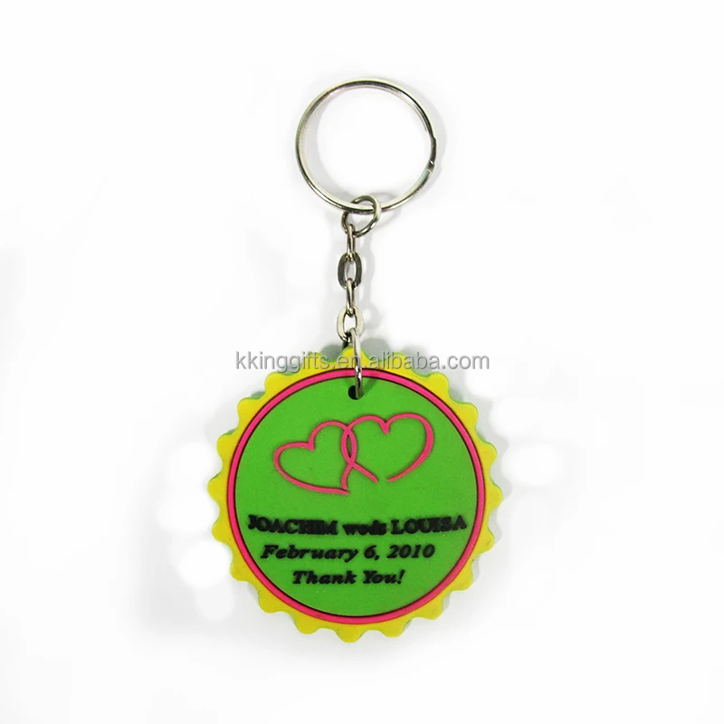 2015 guitar shaped gifts Wholesale Fashion Promotion Custom Soft PVC Keychains / pvc keyholder