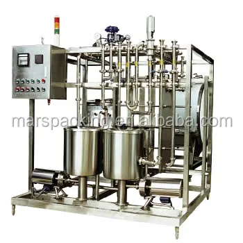 Milk Pasteurization Machine Plc,pump Provided 2 Years United States CN;JIA 985kg Low Noise Level 2200*2000*2400mm 380V Mars 9kw