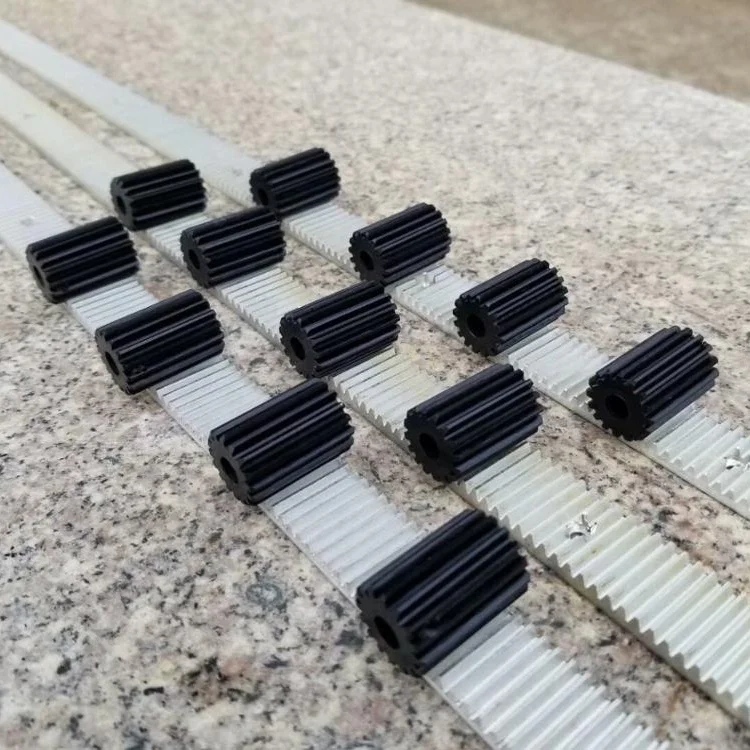 20 years factory manufacture special nylon and aluminium gear rack