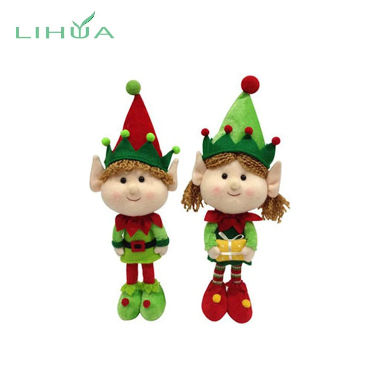 Wholesale China Customized Christmas Plush Elf Doll Soft Toy