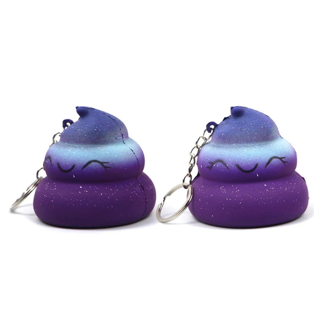Оптовая продажа с фабрики Kawaii Galaxy Emojii, сжимаемая медленная игрушка из пенополиуретана