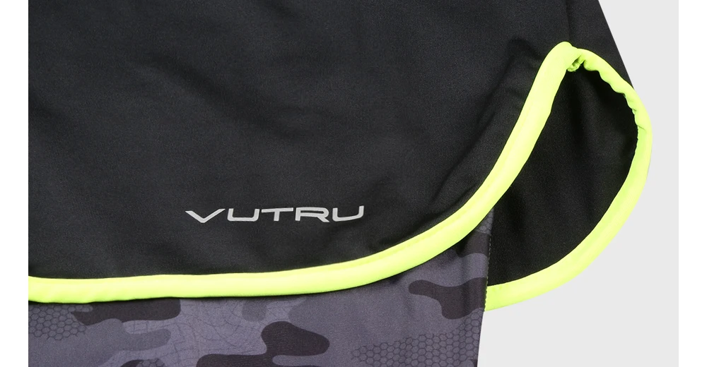 Wholesale Fake Two-piece Yoga Sports Gym Men Pants Running Tights For Men Compression Mens Fitness Leggings Running Tights