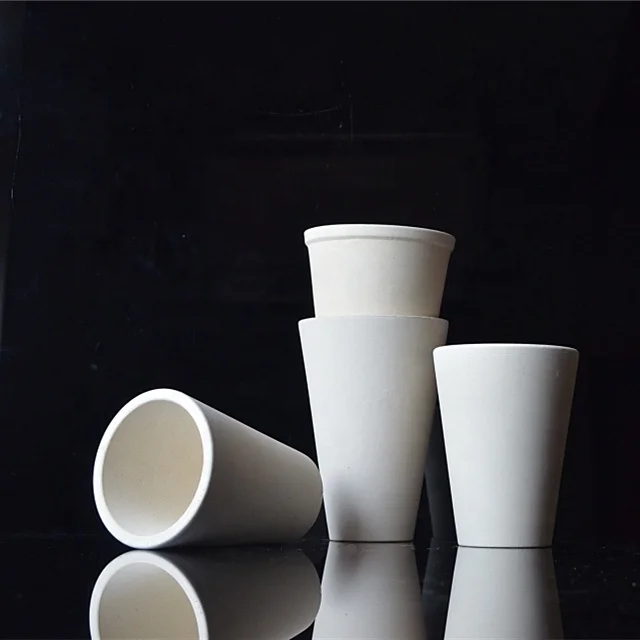 Laboratory Gem30 Gem40 Gem45 Gem50 Gem65 refractory Fire Assay clay crucible for gold melting