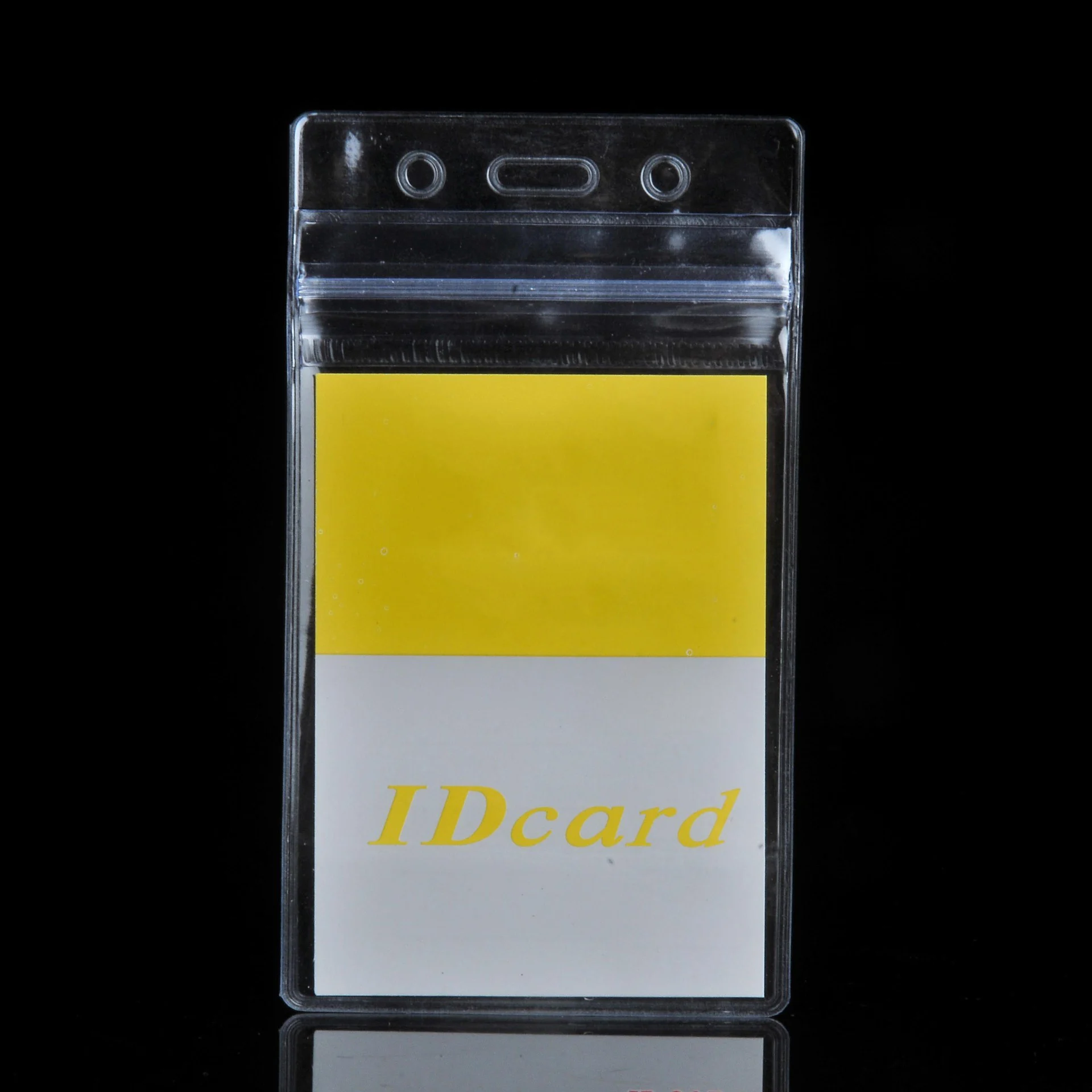 
Clear ID Holder Pvc Card Sleeves Office Card Protector Card Badge Holder Transparent or Custom Business Office Vertical 3-5days 