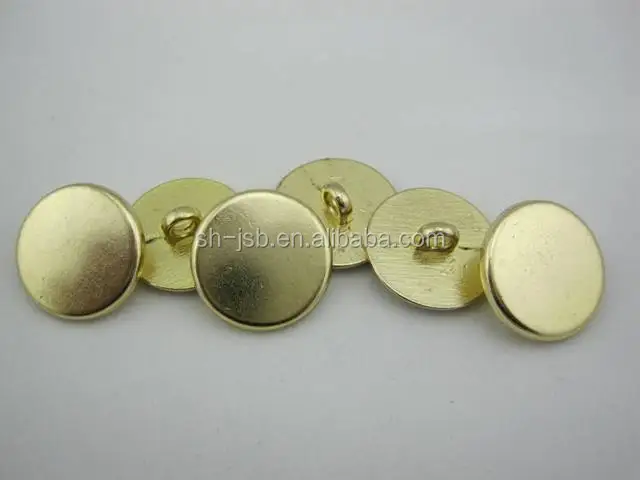 metal gold buttons
