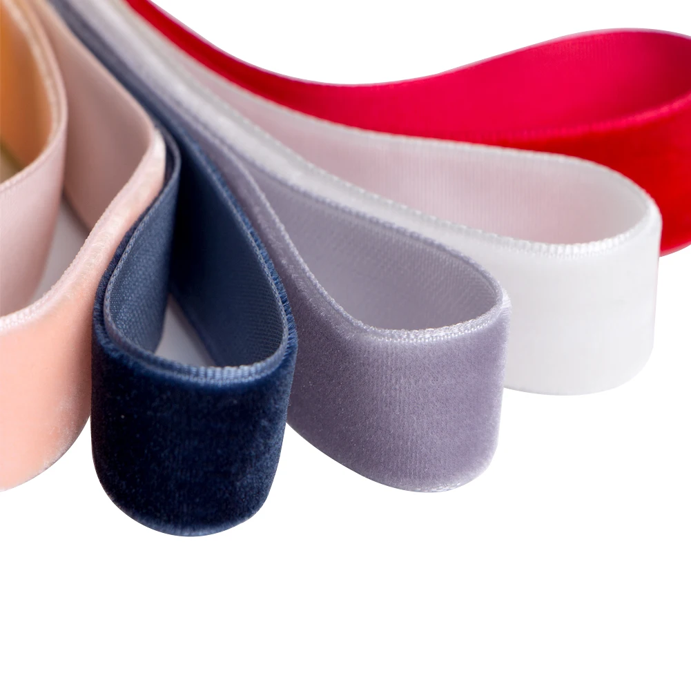 MSD Hot Sale Velvet Ribbon Single face Velvet Ribbon Wholesale