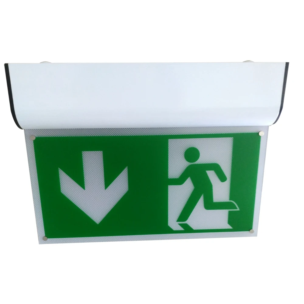 single side or double side led emergency exit sign light