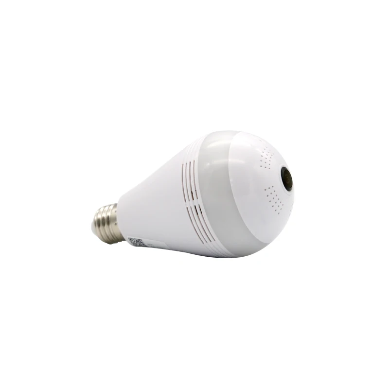 VESAFE 1080P Panoramic Night Vision Infrared Wireless Home Light Bulb Camera