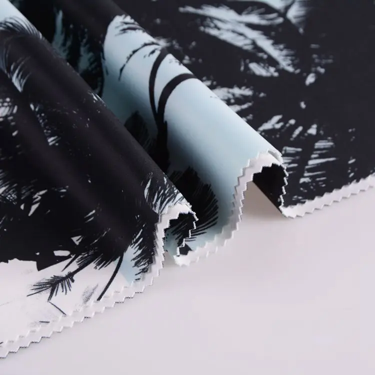 Stretch 95 polyester 5 spandex mixed crepe scuba knit fabric for skirts