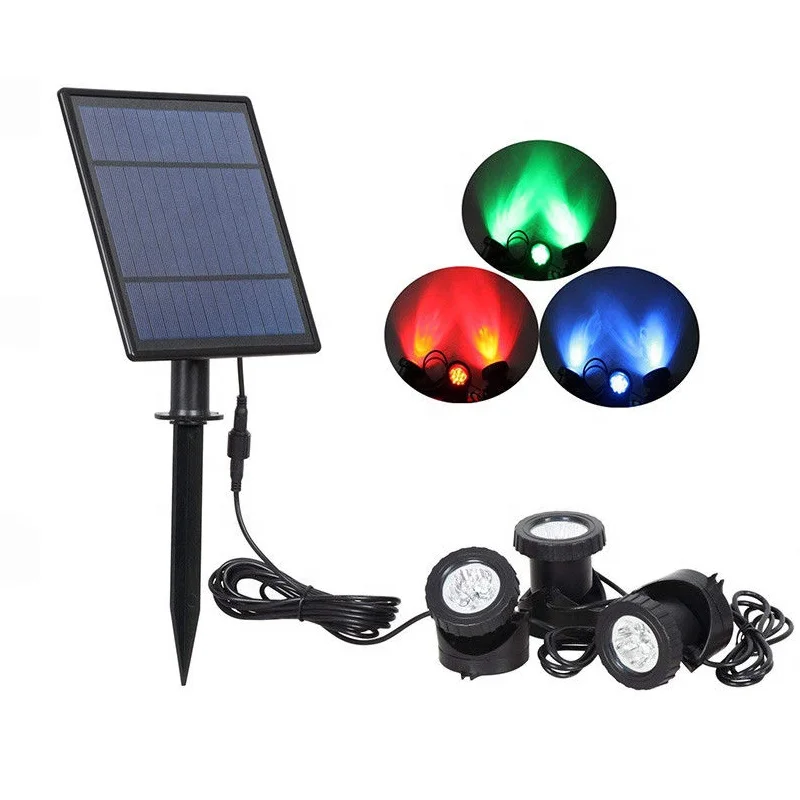 Подводный солнечных батерях для лампы в форме свечи (JL-4526C)