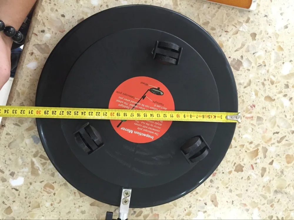 20cm vehicle telescoping inspection mirror 8 inches telescope under vehicle search mirror