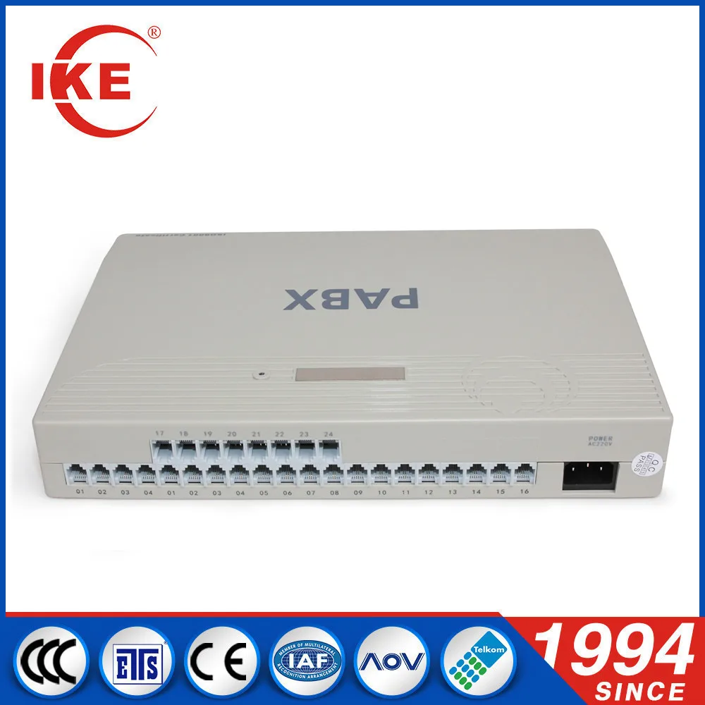 High Quality 24 Extension Line Pabx Telephone System TC-424AC