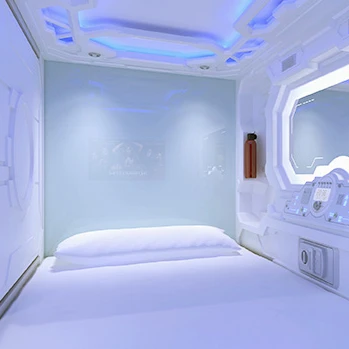 Japan Popular low cost capsule hotel/sleep box/modern container house